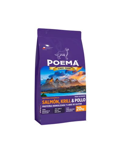 Alimento Adulto Krill/Salmón Poema 20 kilos